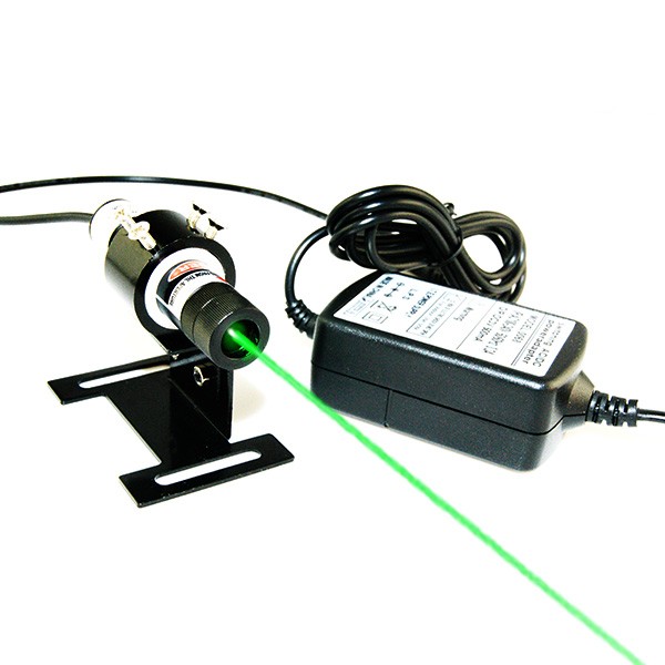 Green line laser alignment