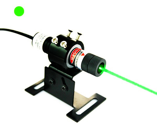 Focus Adjustable 532nm Green Dot Laser Alignment
