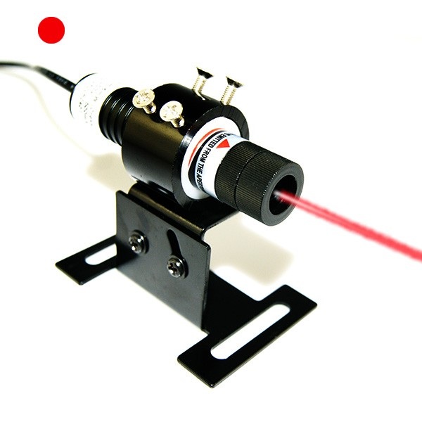 650nm red dot laser alignment