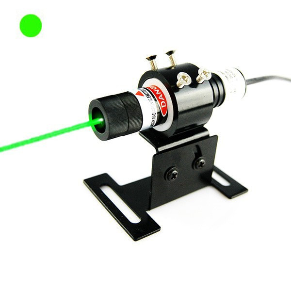 30mW 515nm forest green dot laser alignment