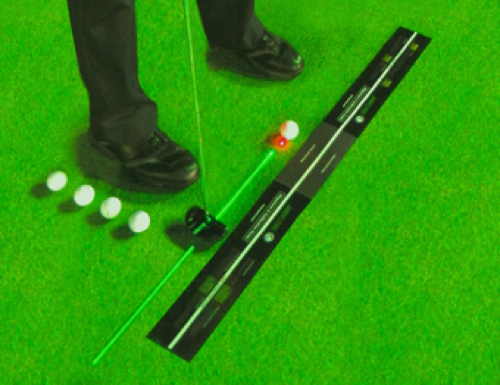 alignment laser line golf