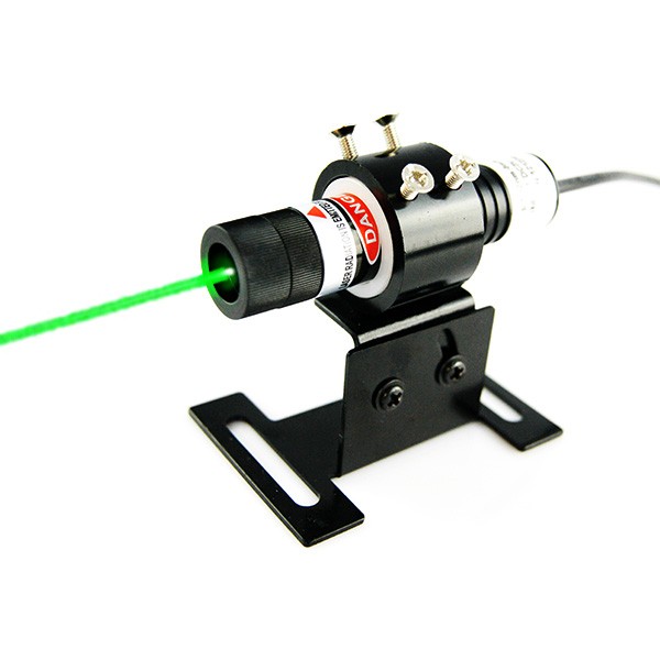 line generating green laser alignment