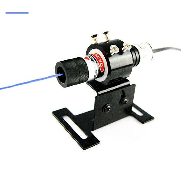 50mW blue line laser alignment